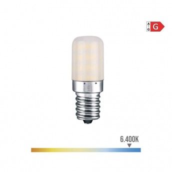 Lmpada led E14 3w 250lm 6400k luz fria 1,8x5,2cm ref 98890 EDM