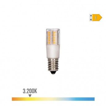 Lmpada tubular led e14 5.5w 650lm 3000k luz quente 1.8x5.7cm ref 98892 EDM