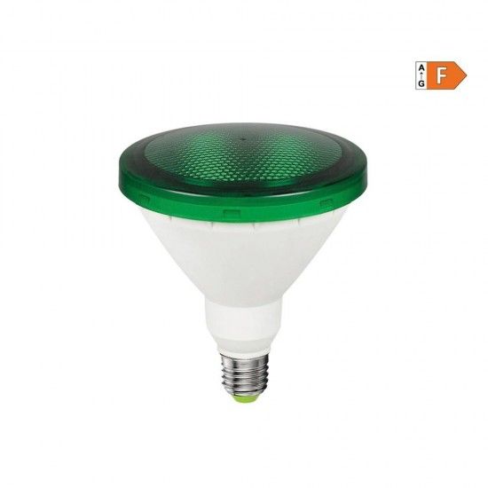 Lâmpada led par38 e27 15w 1200lm luz verde ip64 ø12x13,8cm refª 98872 EDM Lâmpada led par38 e27 15w 1200lm luz verde ip64 ø12x13,8cm refª 98872 EDM
