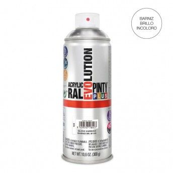 Pintura em spray pintyplus evolution 520cc b199 verniz brilho ref 96961 PINTY PLUS