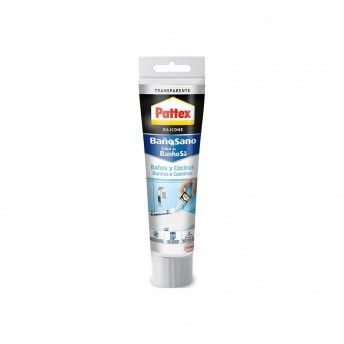 Pattex casa de banho e cozinhas transparente 50ml 1974408 ref 96623 PATTEX