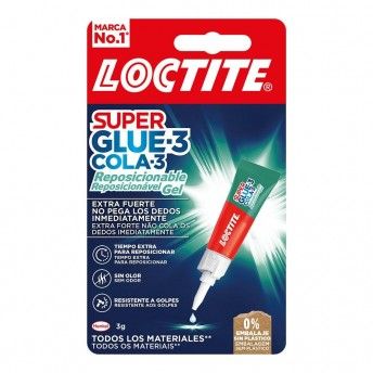 Loctite superglue-3 gel reposicionvel 3 gr 2943113 ref 96599 LOCTITE