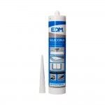 Silicone universal branco actico contra fungos 280ml ref 96450 EDM