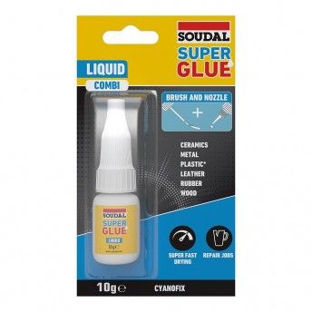 Soudal super glue pincel 10g 160024 ref 96444 SOUDAL