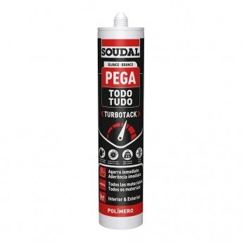Cola tudo turbotack branco 290ml 160280 ref 96438 SOUDAL
