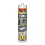 Silicone universal translúcido 280ml 103183 . refª 96412 SOUDAL Silicone universal translúcido 280ml 103183 . refª 96412 SOUDAL
