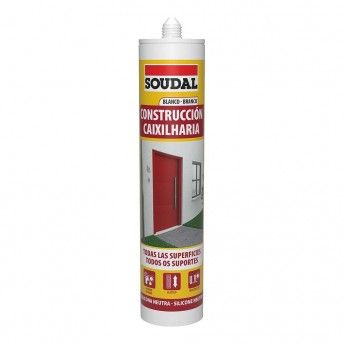 Silicone construo neutra branca 290ml 115786 ref 96417 SOUDAL