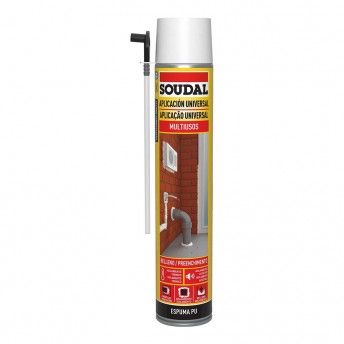 Espuma cnula classica 750ml 115797 ref 96422 SOUDAL
