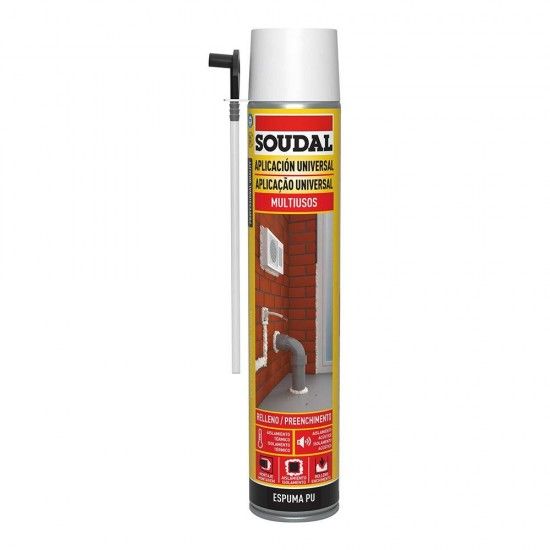 Espuma cnula classica 750ml 115797 ref 96422 SOUDAL
