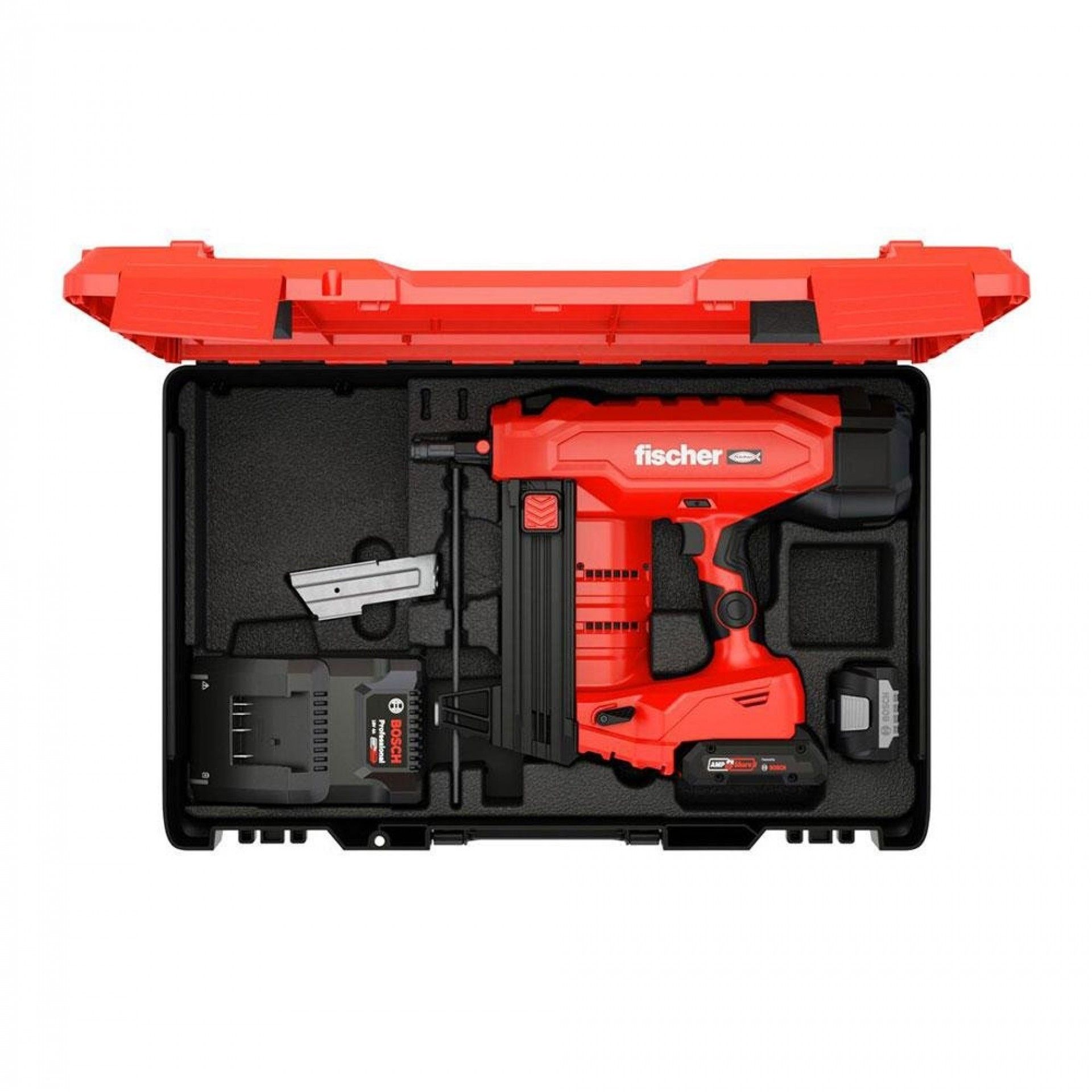 Pistola de pregos a bateria fxc 85 + 2 baterias 571026 refª 96393 FISCHER