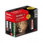 Pack 100 buchas duopower 6x30 caixa 100 unidades (+ 20 unidades grtis) 570409 ref 96388 FISCHER