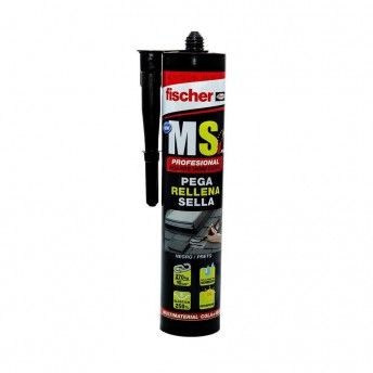 Ms ultra grip adesivo selante preto 290 ml 572472 ref 96370 FISCHER