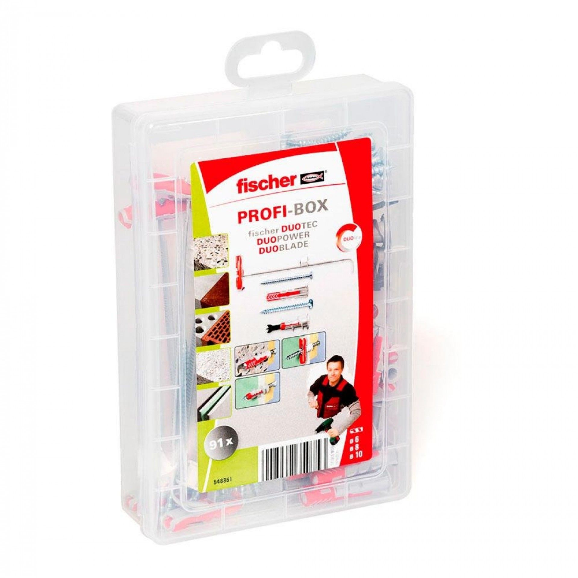 Maleta 91 unid. duoline dp6/8,db,dt10 548861 refª 96332 FISCHER