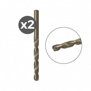 Pack 2 brocas para metal hss-co 3,5x39/70 / 2k 530497 ref 96234 FISCHER