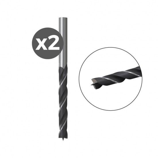 Pack 2 brocas madeira hb 4/2k 530634 ref 96189 FISCHER