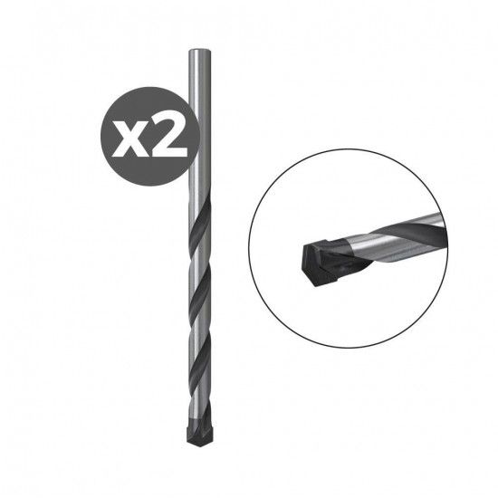 Pack 2 brocas de percusso e 4x75/2k 530576 ref 96154 FISCHER