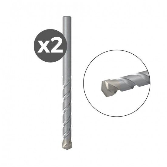 Pack 2 brocas para pedra d-s hm 3,0x30/60 530522 ref 96128 FISCHER