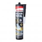 Colado total x3 adesivo 560778 290ml refª 96007 FISCHER Colado total x3 adesivo 560778 290ml refª 96007 FISCHER