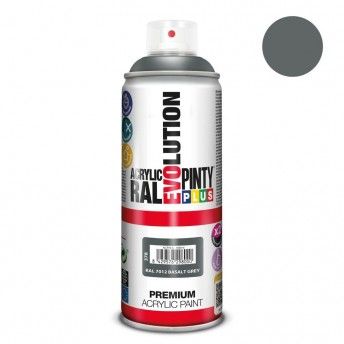 Tinta em spray pintyplus evolution 520cc ral 7012 basalt grey ref 95367 PINTY PLUS