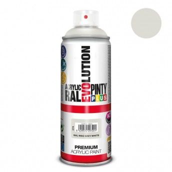Tinta em spray pintyplus evolution 520cc ral 9002 grey white ref 95372 PINTY PLUS