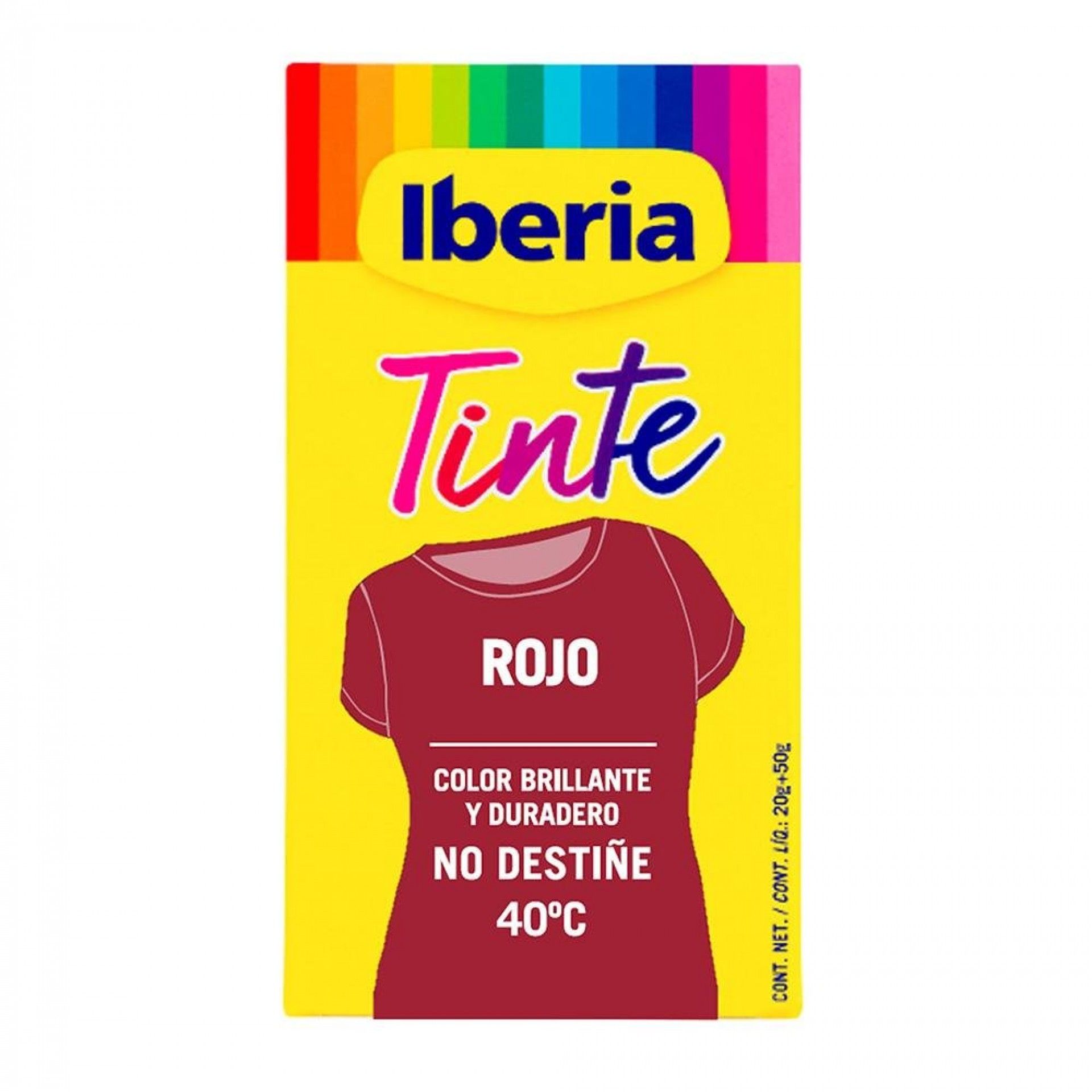 Iberia tinta 40°c vermelho refª 95185 IBERIA