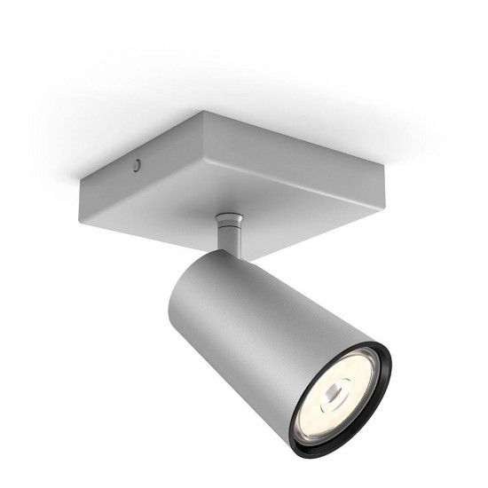 Candeeiro de teto 1 foco mod. paisley gu10 10,2x10,2x9,2cm. refª 93519 PHILIPS Candeeiro de teto 1 foco mod. paisley gu10 10,2x10,2x9,2cm. refª 93519 PHILIPS