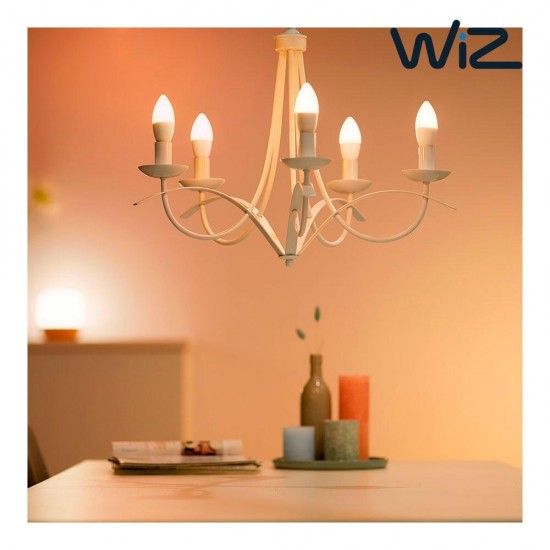 Lâmpada standard led e27 13w 2700k-6500k 1521lm wifi philips refª 93205 WIZ Lâmpada standard led e27 13w 2700k-6500k 1521lm wifi philips refª 93205 WIZ