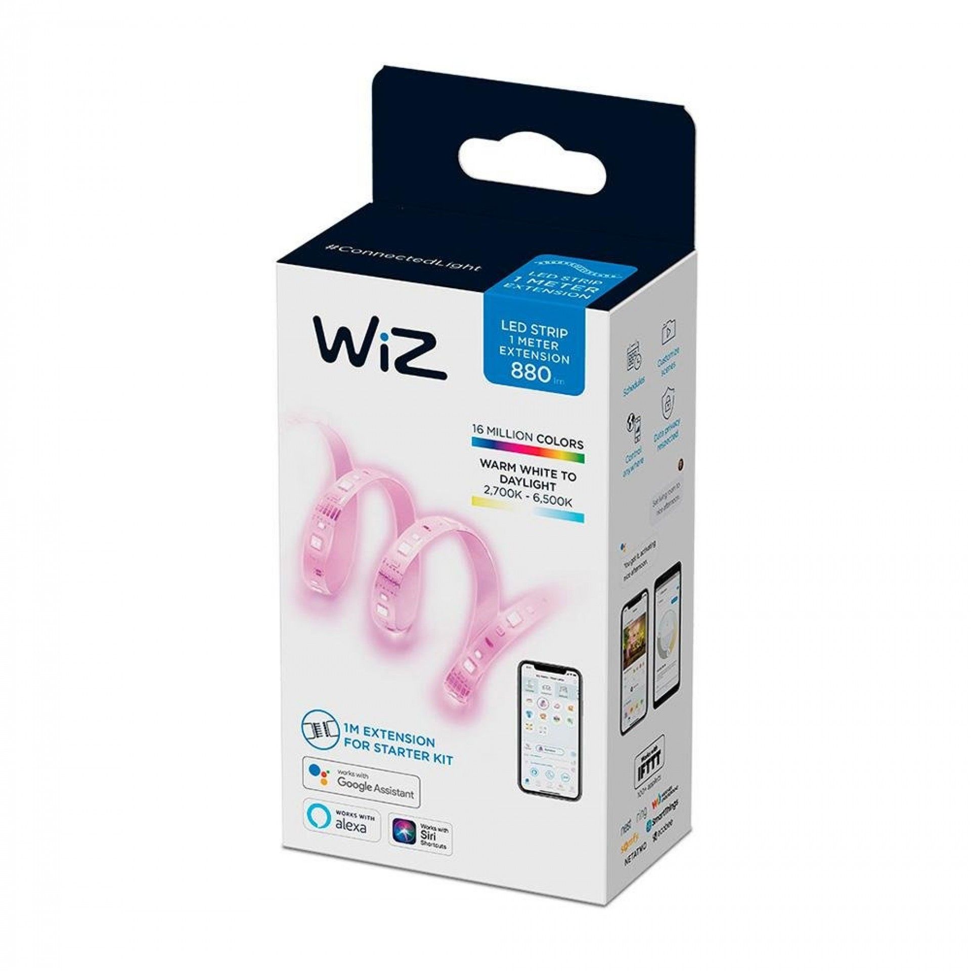 Extensão para tira led 1m 880lm philips refª 93202 WIZ