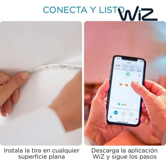 Tira led 2m 1.600lm starterkit wiz refª 93201 PHILIPS Tira led 2m 1.600lm starterkit wiz refª 93201 PHILIPS