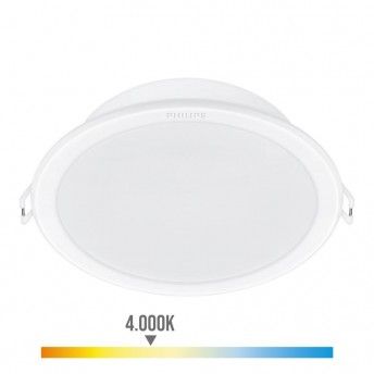 Pack 3un meson downlight cor branco, 5,5w, 550im. ref 93055 PHILIPS