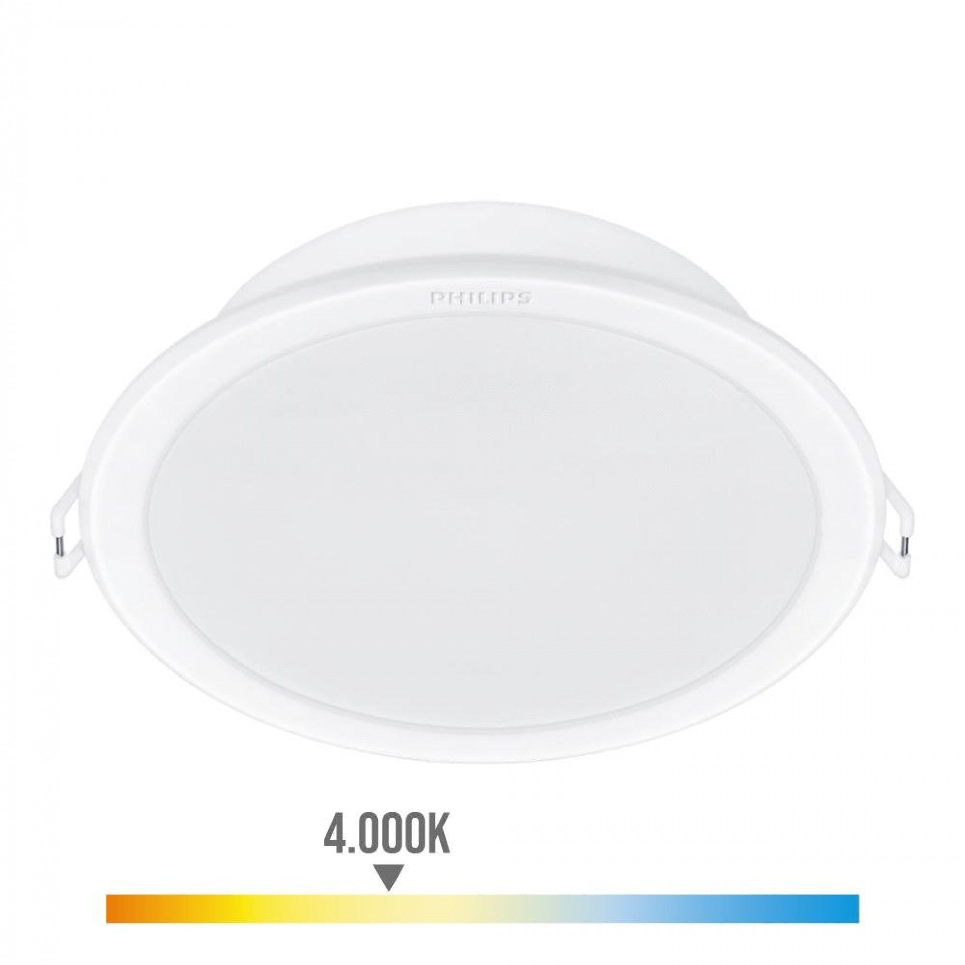 Pack 3un meson downlight cor branco, 5,5w, 550im. refª 93055 PHILIPS