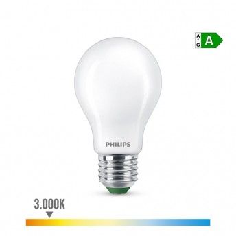 Lâmpada ultra efficient led classic 7,3w 1535im e27 3000k, ø6x12,4cm, refª 93058 PHILIPS Lâmpada ultra efficient led classic 7,3w 1535im e27 3000k, ø6x12,4cm, refª 93058 PHILIPS