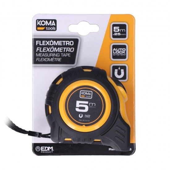 Fita m�trica 5m x 25mm abs magnet ref� 91013 KOMA TOOLS