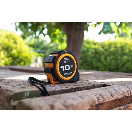 Fita m�trica 10m x 25mm abs compact ref� 91010 KOMA TOOLS
