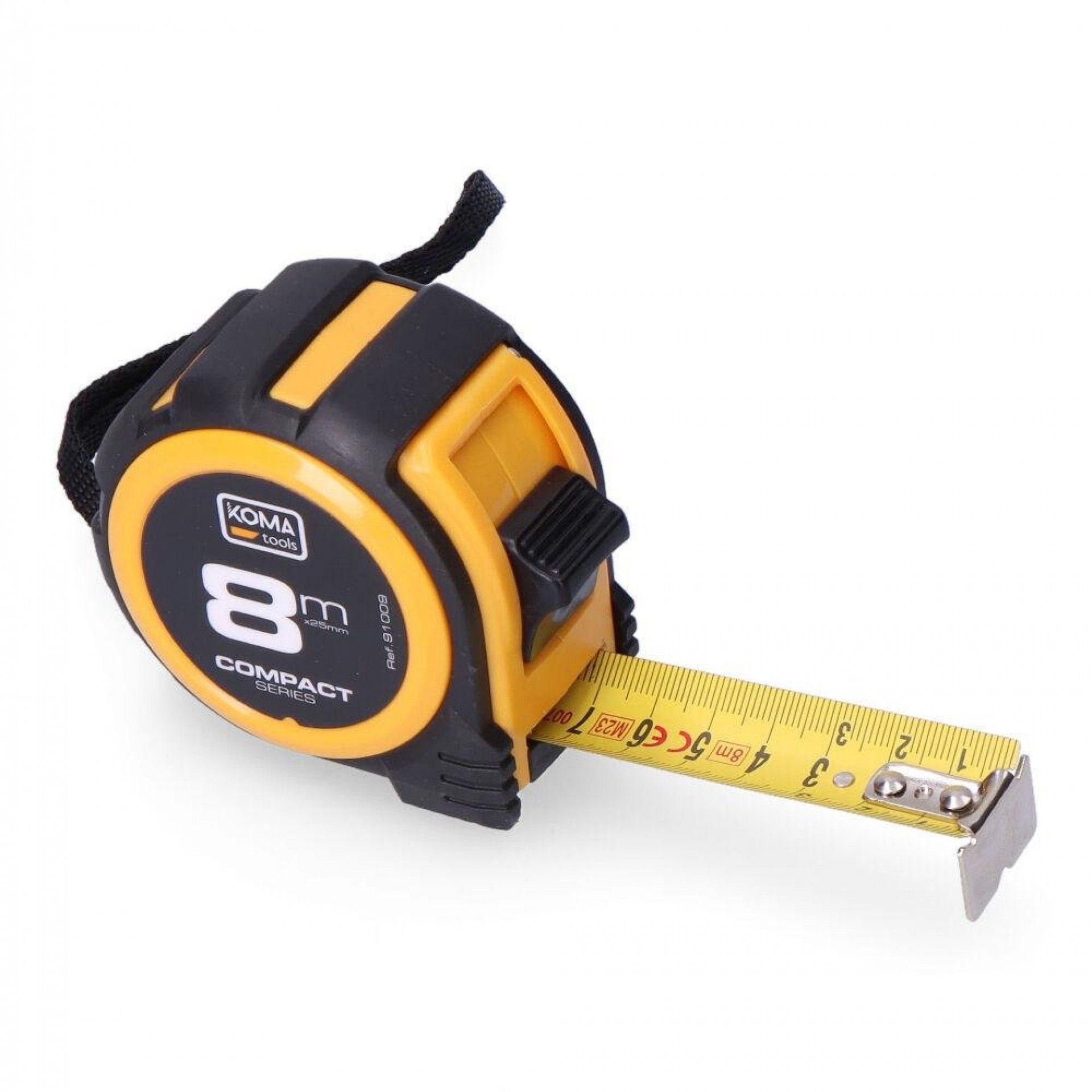 Fita métrica 8m x 25mm abs compact refª 91009 KOMA TOOLS