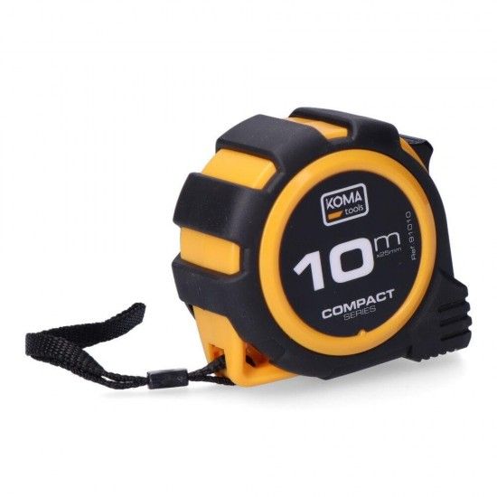 Fita m�trica 10m x 25mm abs compact ref� 91010 KOMA TOOLS
