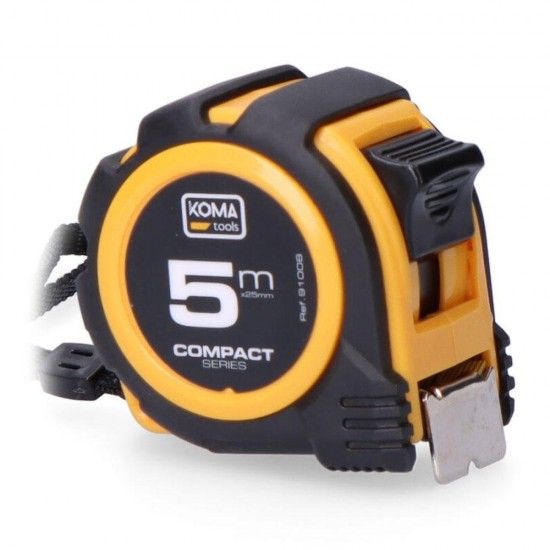 Fita mtrica 5m x 25mm abs compact ref 91008 KOMA TOOLS