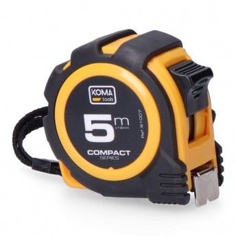 Fita mtrica 5m x 19mm abs compact ref 91007 KOMA TOOLS