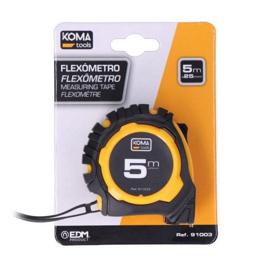 Fita métrica 5m x 25mm abs standard refª 91003 KOMA TOOLS Fita métrica 5m x 25mm abs standard refª 91003 KOMA TOOLS