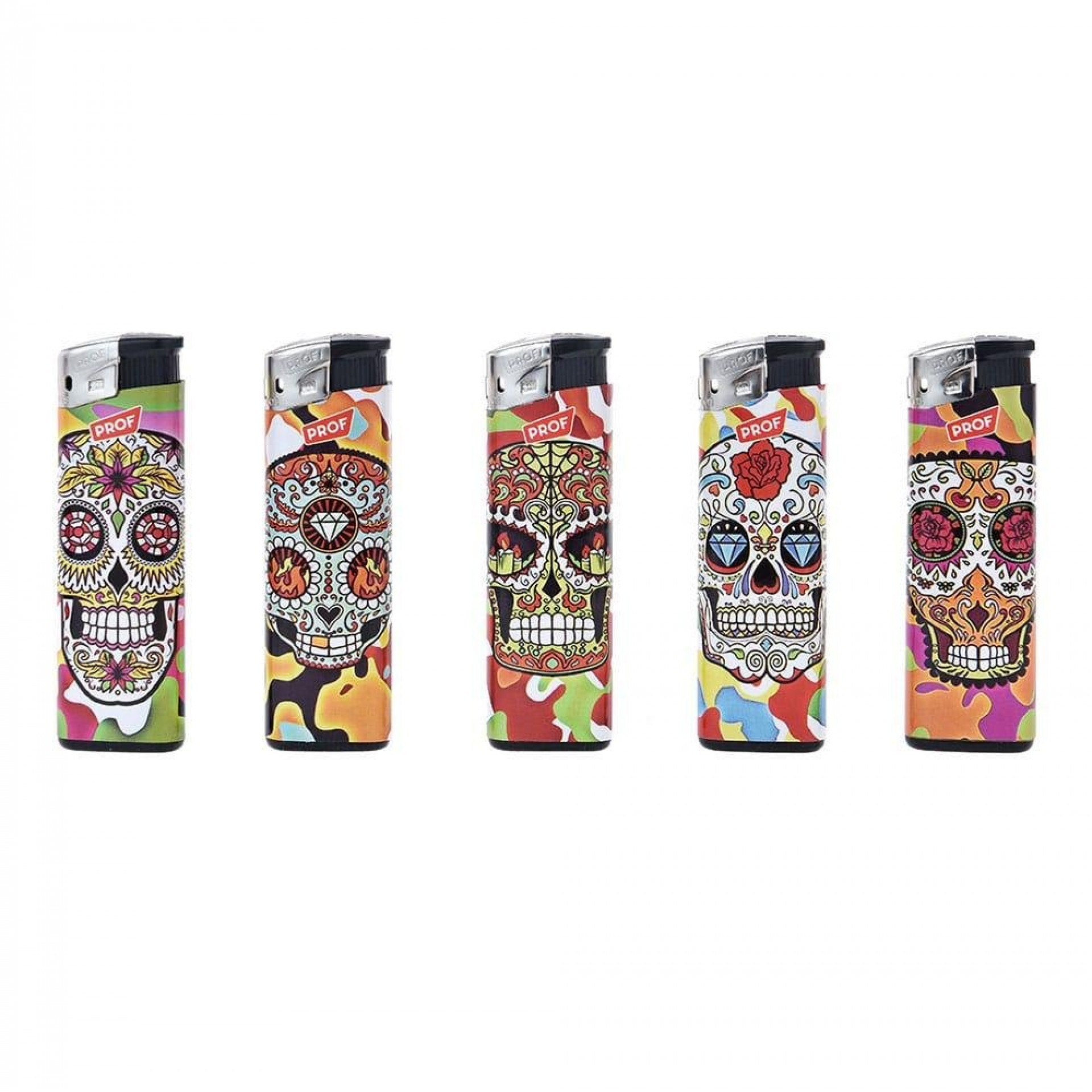Isqueiro eletrónico recarregável modelo skull euro/u refª 90914 BASICS