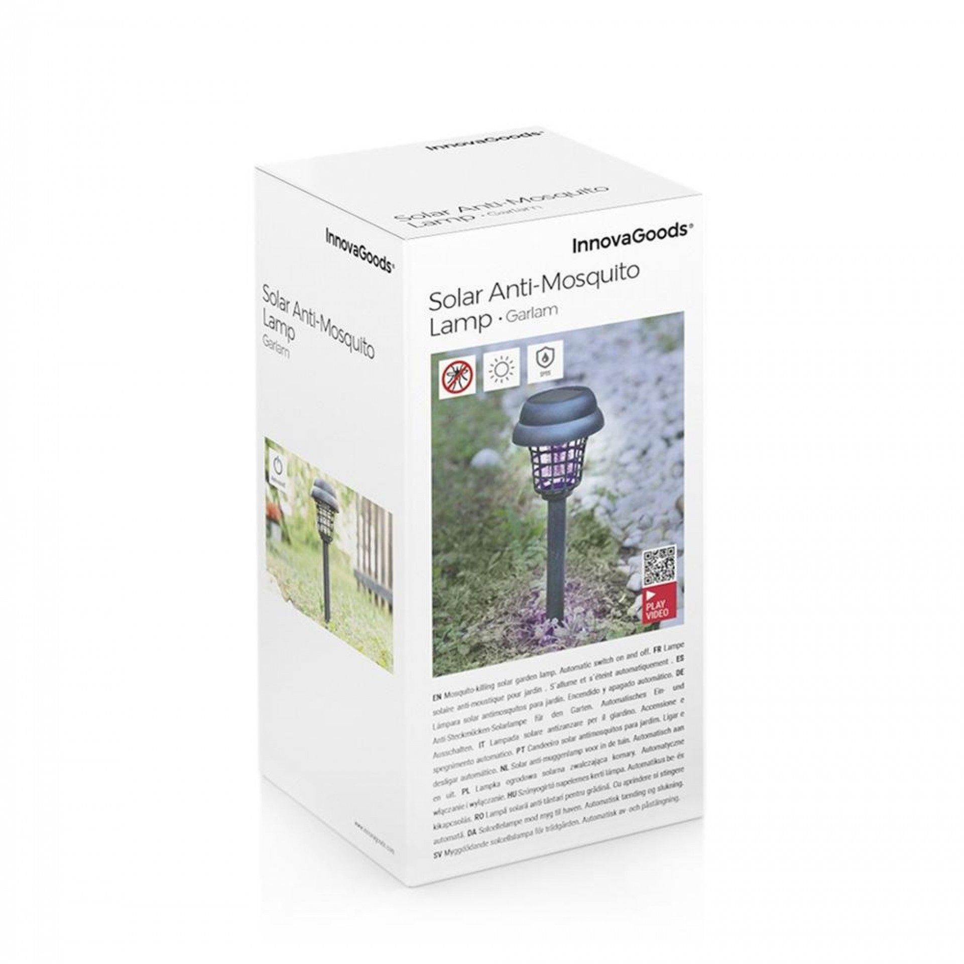 Lâmpada solar anti-mosquitos para jardim garlam v0103496 refª 90897 INNOVAGOODS