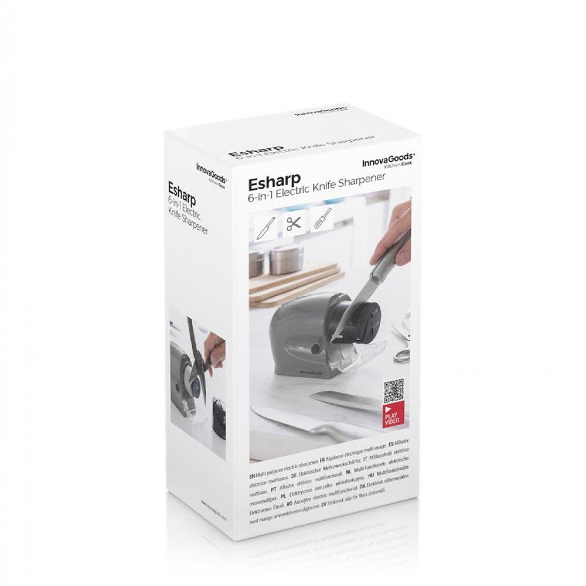 Afiador elétrico multiúsos 6 em 1 esharp v0103410 refª 90895 INNOVAGOODS