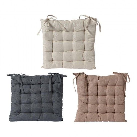 Almofada para cadeiras 40x40x6cm cores sortidas 832846 ref 90770 NULL