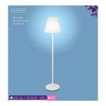 Candeeiro de pé cor branco para interior-exterior recarregável com comando 150cm 894460 refª 90786 L Candeeiro de pé cor branco para interior-exterior recarregável com comando 150cm 894460 refª 90786 L