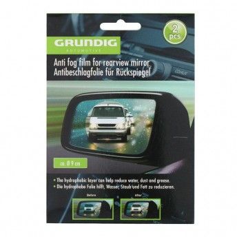 Película antichuva para retrovisor ø9cm refª 90671 GRUNDIG Película antichuva para retrovisor ø9cm refª 90671 GRUNDIG