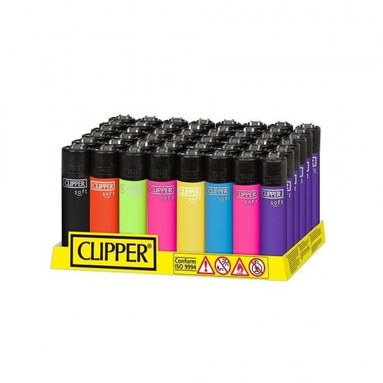 Isqueiro cp11 acabamento especial soft, cores variadas. refª 90579 CLIPPER Isqueiro cp11 acabamento especial soft, cores variadas. refª 90579 CLIPPER