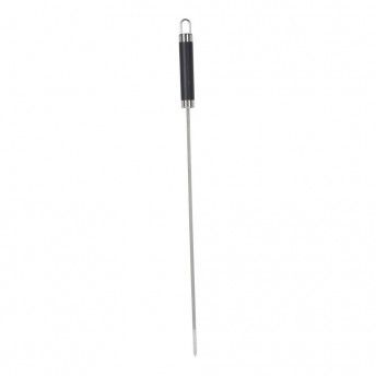Pack de 4 espetos de inoxl 46,5cm para churrasco ref 90577 NULL