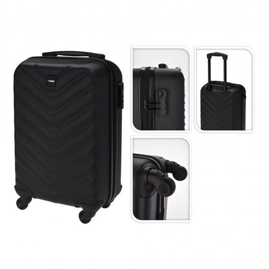 Mala de cabine com rodas preta 28l refª 90496 PRO WORLD Mala de cabine com rodas preta 28l refª 90496 PRO WORLD