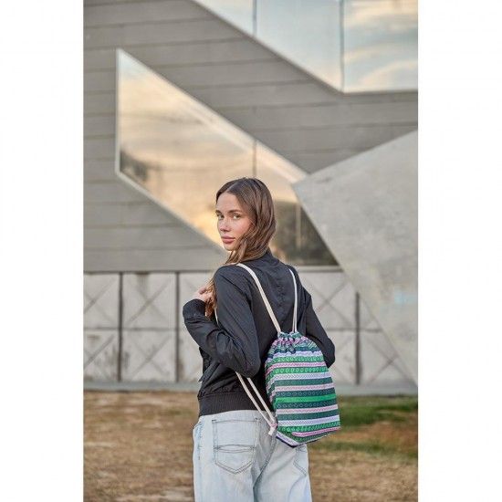 Mochila dobr�vel imperme�vel, cores variadas. 35x40cm 30942. ref� 90436 C-COLLECTION