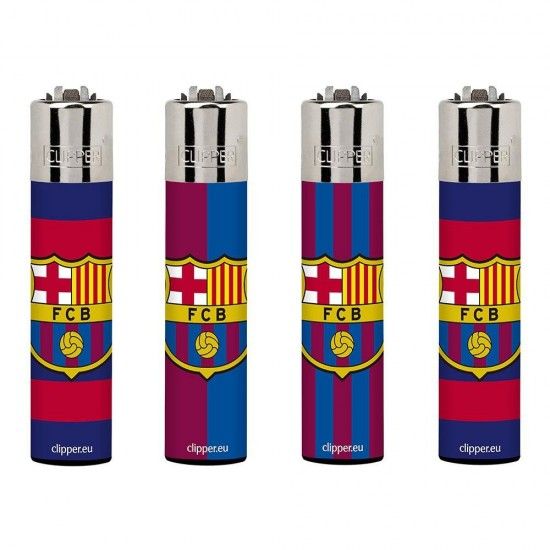 Isqueiro cp11 escudo fc barcelona, cores variadas. ref 90363 CLIPPER